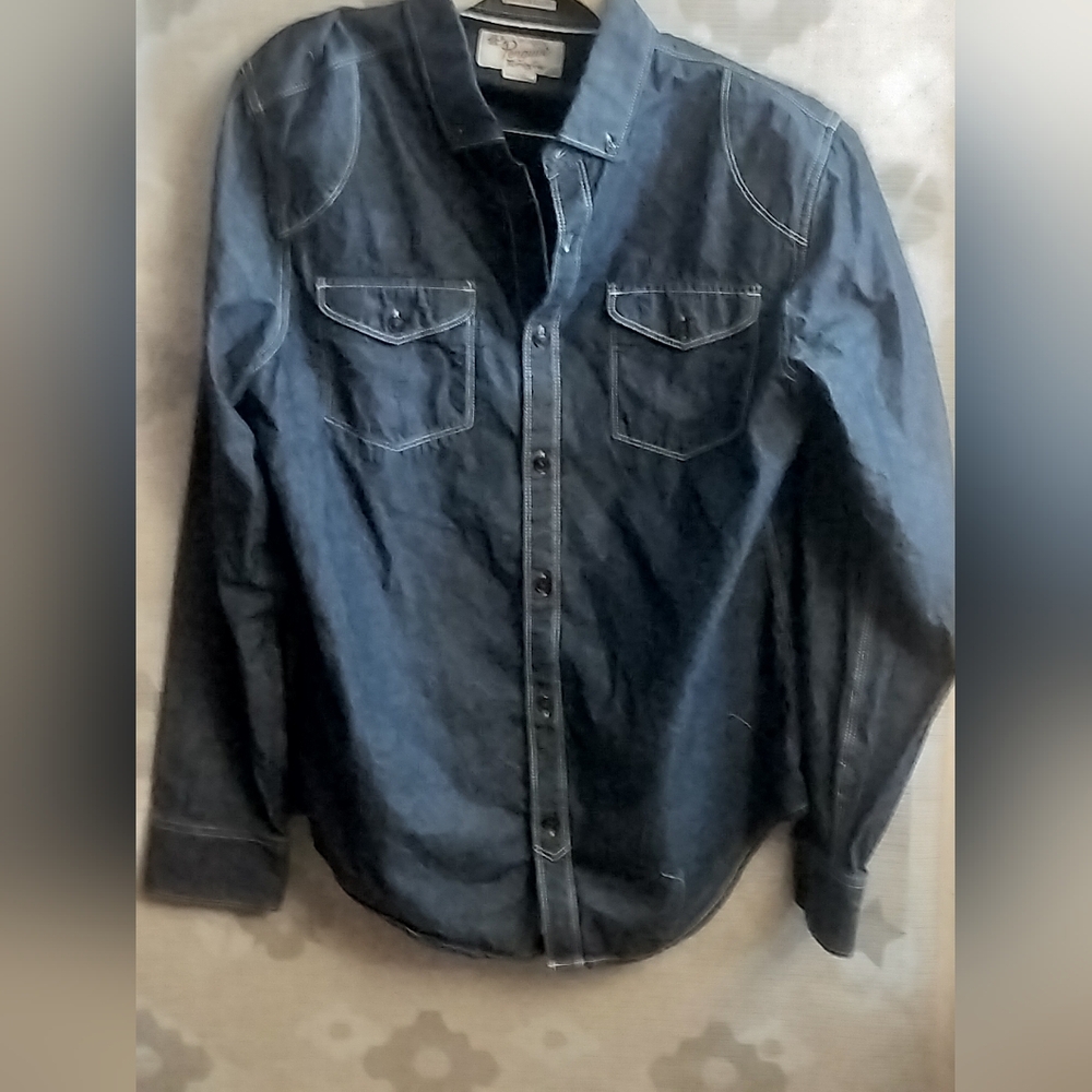 Men’s Original Penguin Denim Button Down